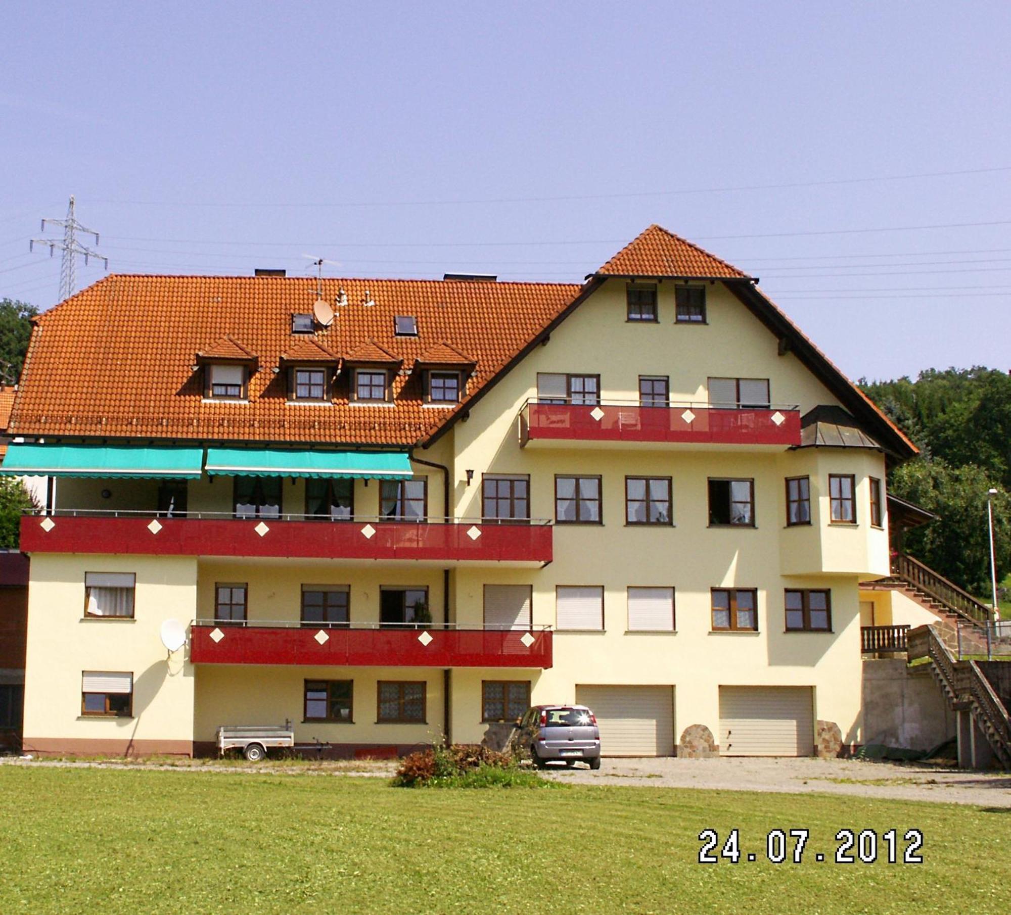 Landgasthof Zum Hirschen Hafenlohr Buitenkant foto