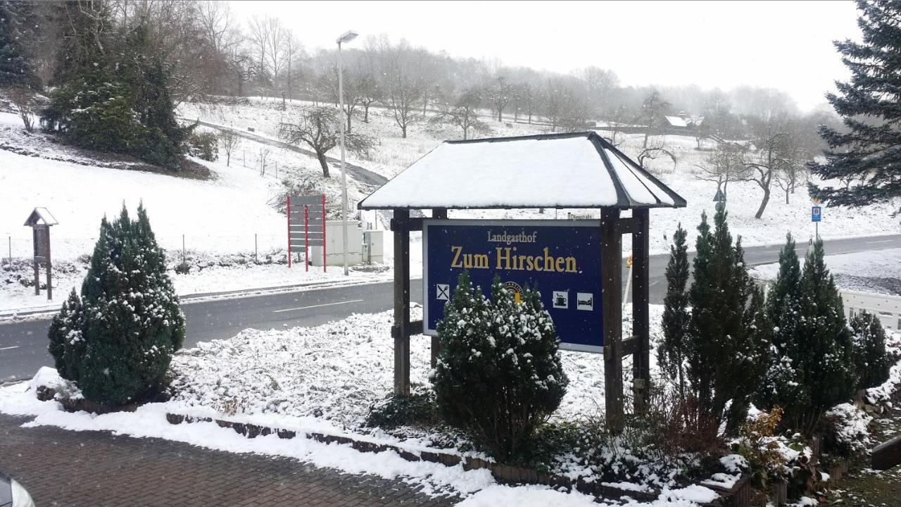 Landgasthof Zum Hirschen Hafenlohr Buitenkant foto