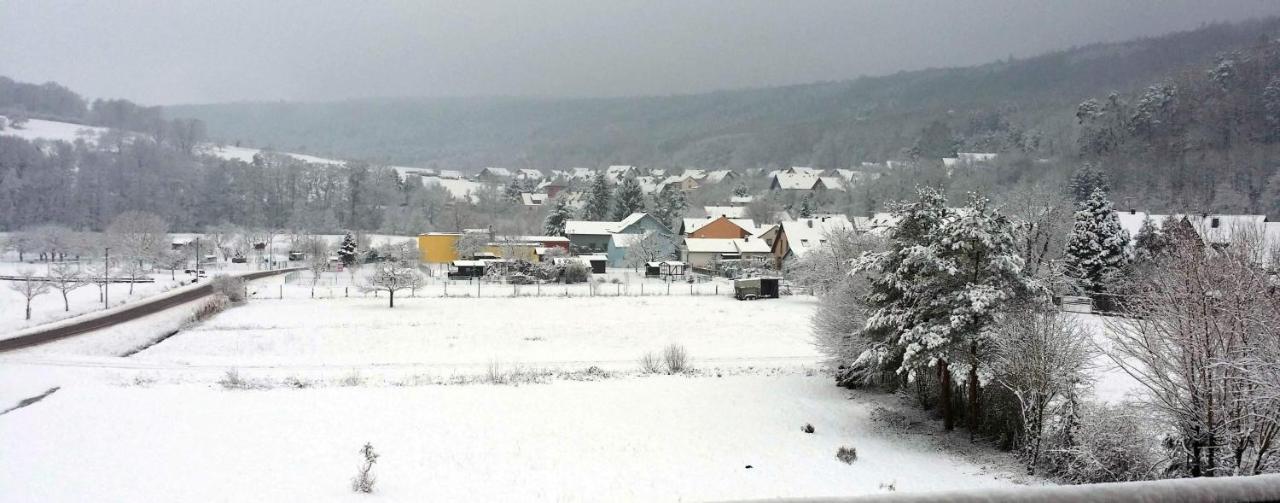 Landgasthof Zum Hirschen Hafenlohr Buitenkant foto